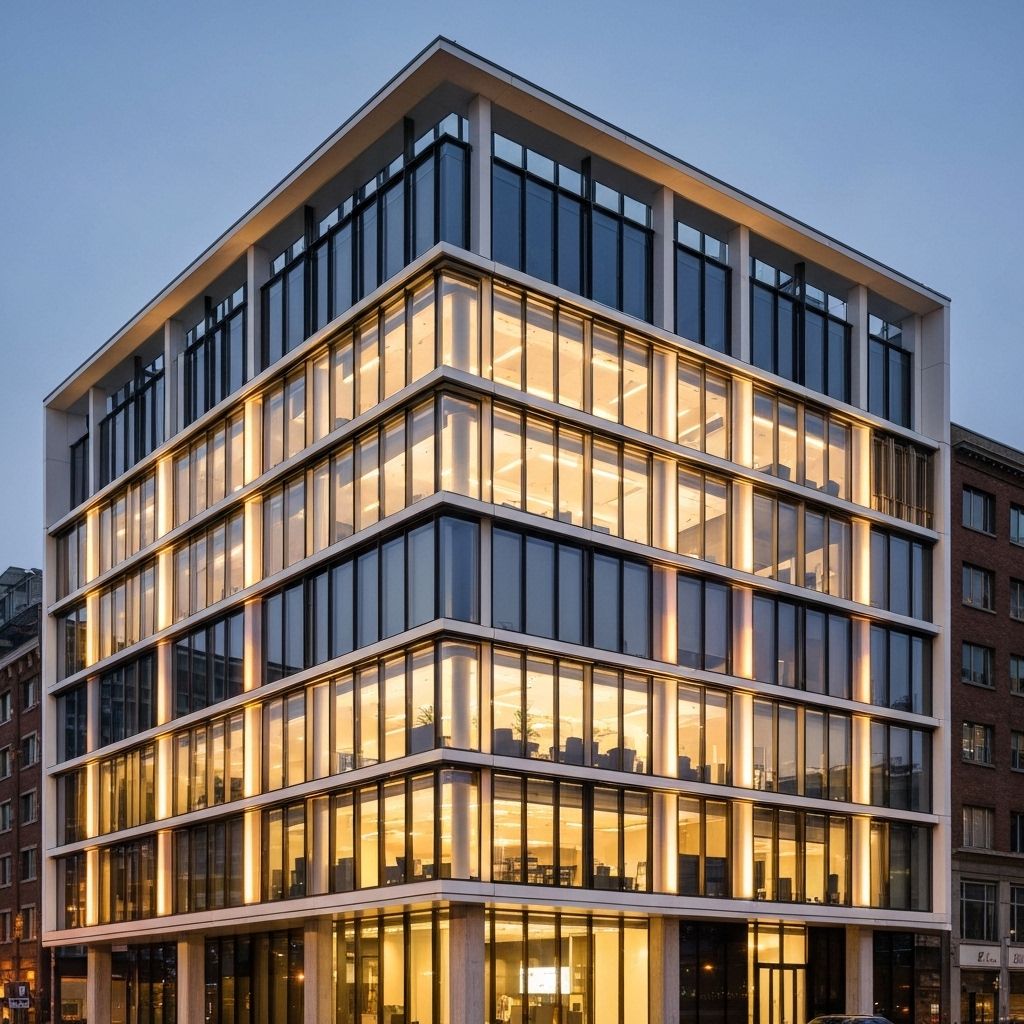 Modern office building